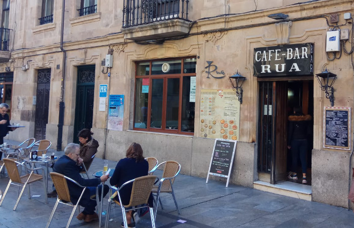 Café-Bar Rúa, tapas económicas en Salamanca